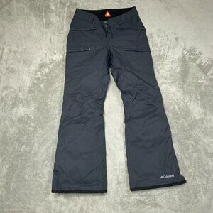 Columbia Womens Insulated Snow Pants S Regular Navy Blue 6489